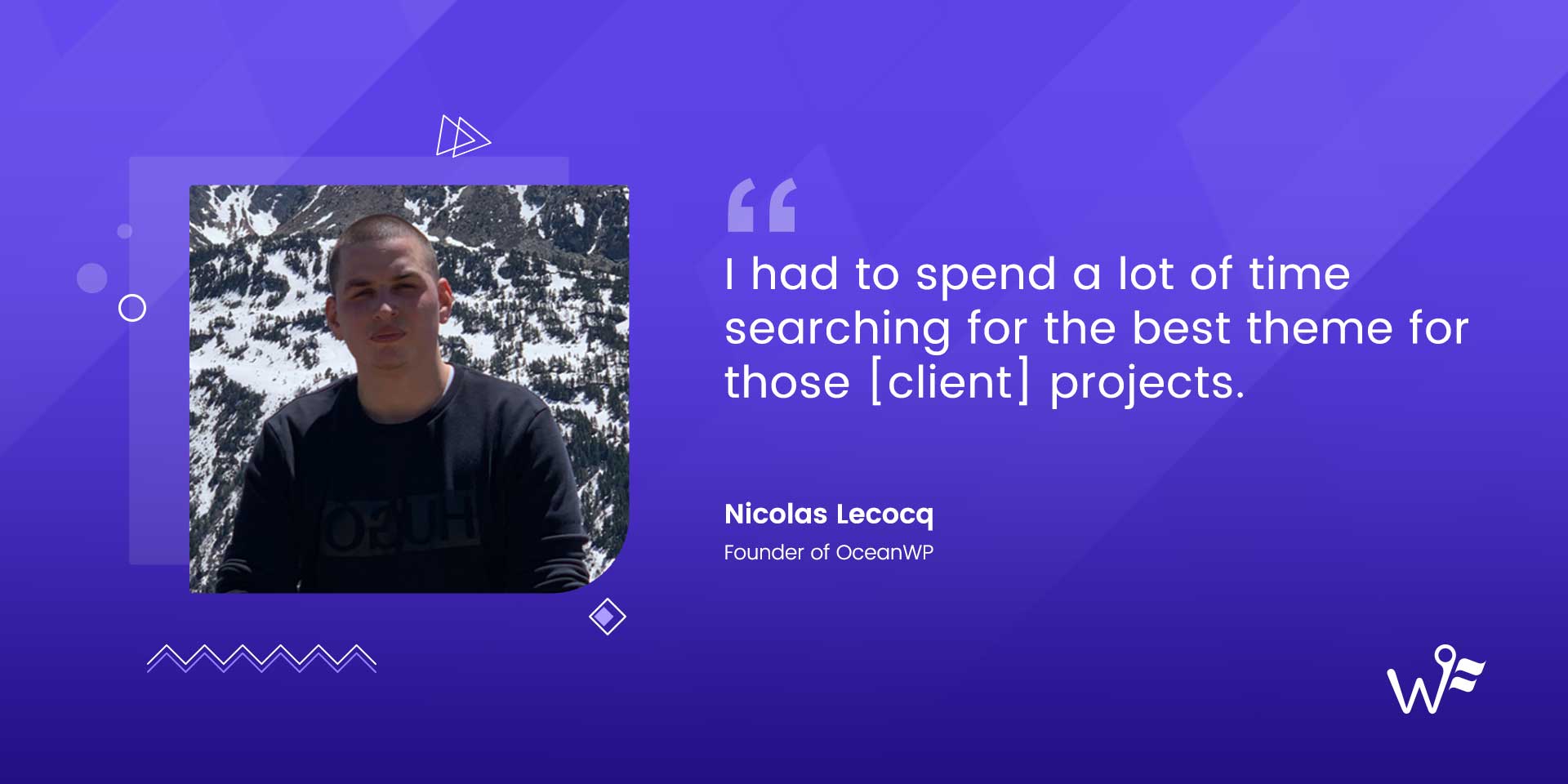 Nicolas Lecocq of OceanWP