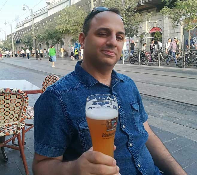 Sam Mulaim at Jerusalem