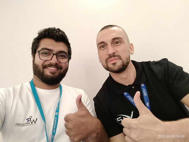 Ivan Popov with Mustaasam