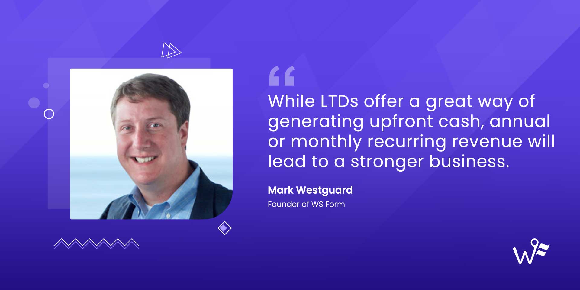 Mark Westguard of WS Form