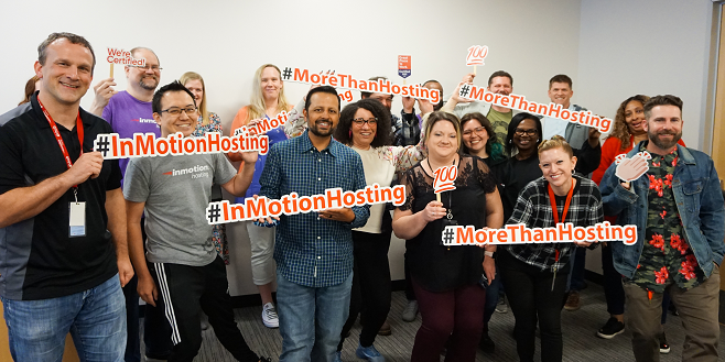 Todd Robinson With InMotion Hosting Staff