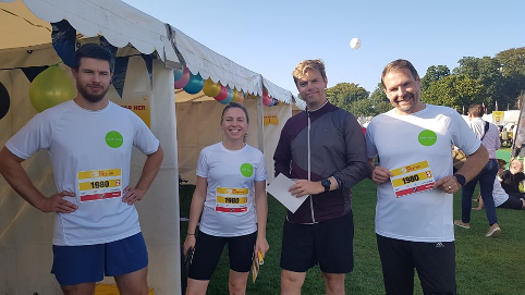 Morten With Team Members