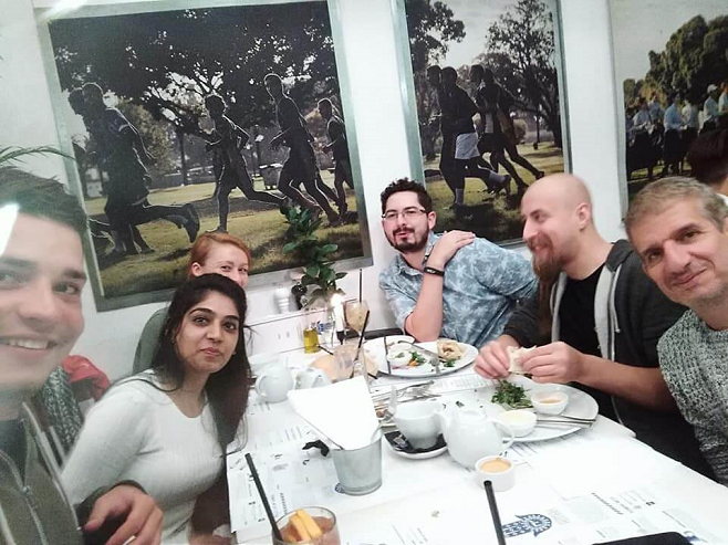 CMinds Team Having Fun Time