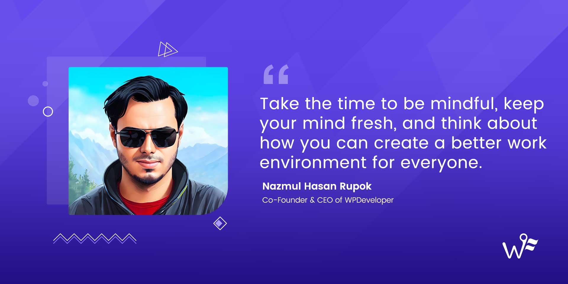 Nazmul Hasan Rupok of WPDeveloper
