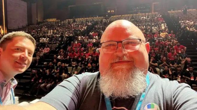 Topher at WordCamp Asia