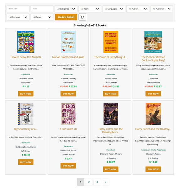 WordPress Books Gallery