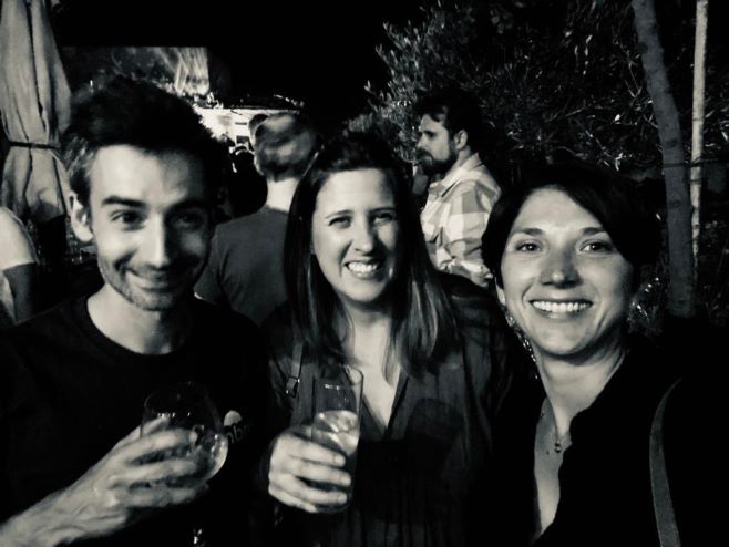 aurelio volle with agathe & esther