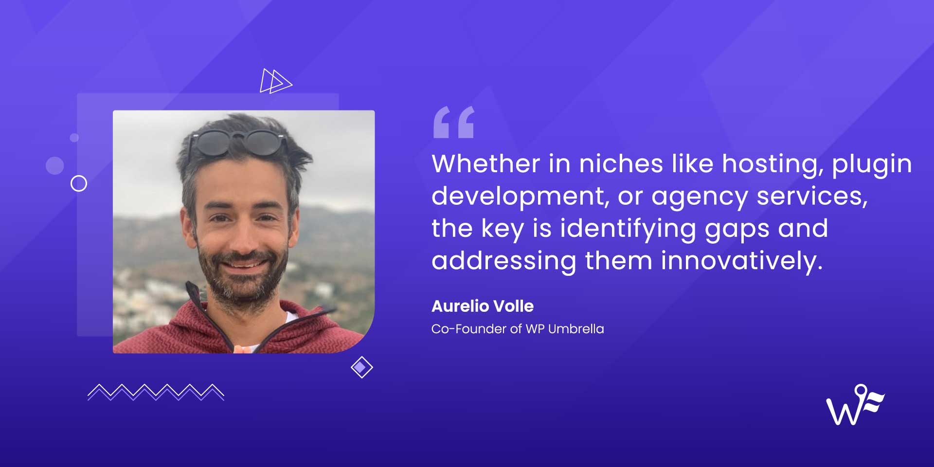 Aurelio Volle of WP Umbrella