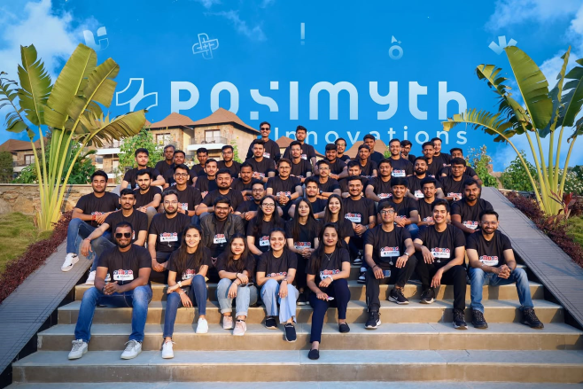 posimyth team at a trip